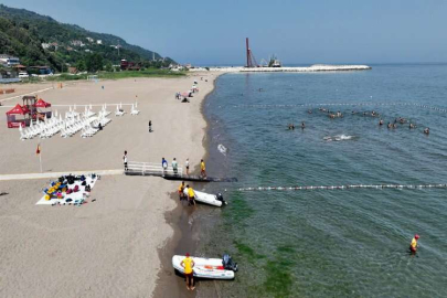 Kurşunlu Plajı'na mavi bayrak