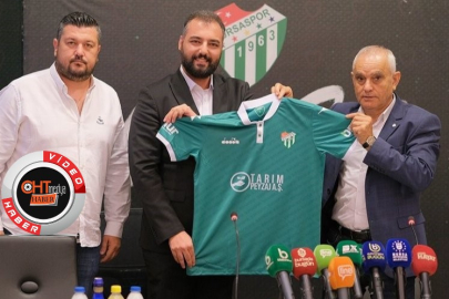 Bursaspor’un forma göğüs sponsoru Tarım ve Peyzaj A.Ş oldu