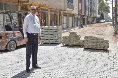 Karacabey Belediyesi çalışıyor, kent daha da güzelleşiyor