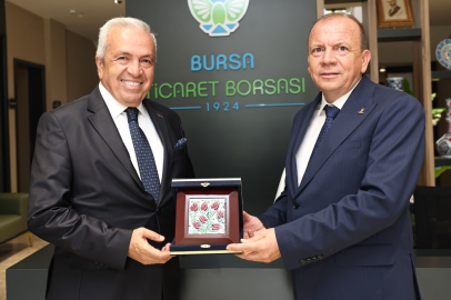 Başkan Özdemir, Bursa Ticaret Borsası’nı ziyaret etti