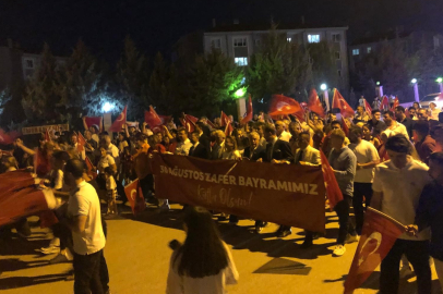 30 Ağustos Zafer Mahallesi'nde ‘Zafer' coşkusu
