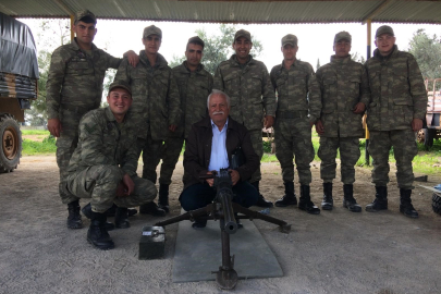 Kıbrıs Gazisi, 50 yıl önce kullandığı silahla buluştu