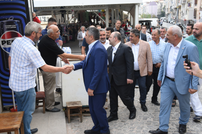 Başkan Oktay Yılmaz, Gökdere pazarı esnafını ziyaret etti