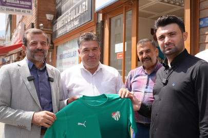 Gürsu Belediyesi, Bursaspor forması dağıttı