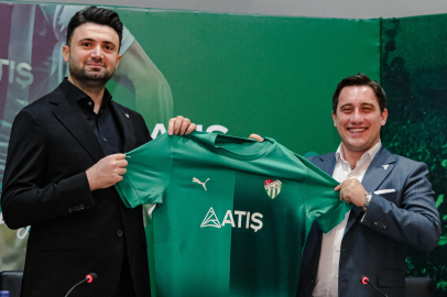 Bursaspor forma göğüs sponsoru Atış Grup oldu