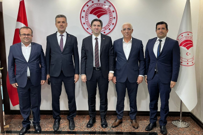 Marmarabirlik, zeytin hasadı öncesinde bakanlık ziyareti yaptı
