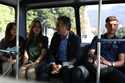 Gemlik'te öğrencilere ücretsiz servis