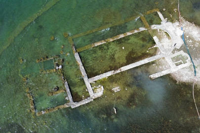 İznik Gölü'ndeki bazilikayı 9 yılda ortaya çıkardılar