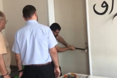 Okul müdürü kapıyı kırmış ama...