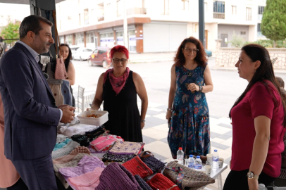 Üreten kadınlar Gürsu Maharetli Eller Çarşısı'nda buluşuyor