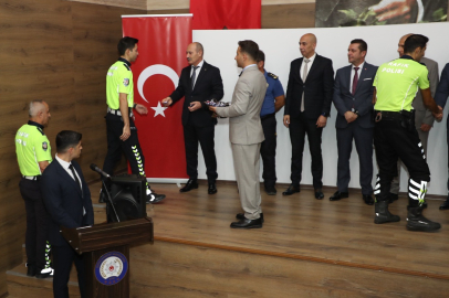 Bursa Emniyeti, başarılı personellerini ödüllendirildi