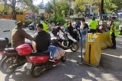 Orhangazi'de motosikletlere 1,5 milyon ceza yazıldı