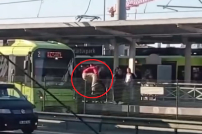Bir manyak yüzünden metro seferleri aksadı