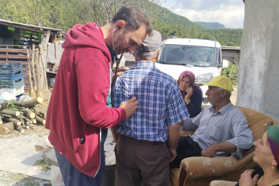 Keles'te doktor, iyi olacak hastaların ayağına gidiyor