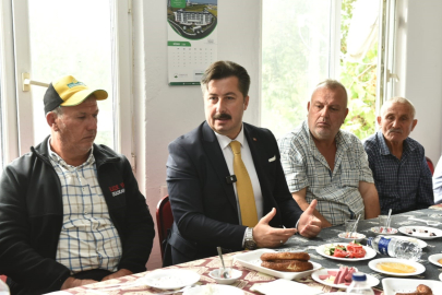 Yenişehir'de Başkan Özel, kırsal mahalleleri ziyaret ediyor