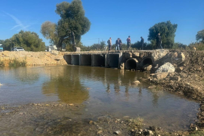 İznik'te, BUSKİ'ye köprü yıkım isyanı var