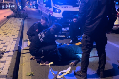 Motosikletin yayaya çarptığı kazada 1 kişi öldü