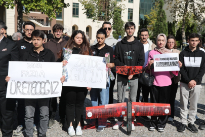 BTÜ öğrencilerinden TUSAŞ'a yapılan terör saldırısına tepki