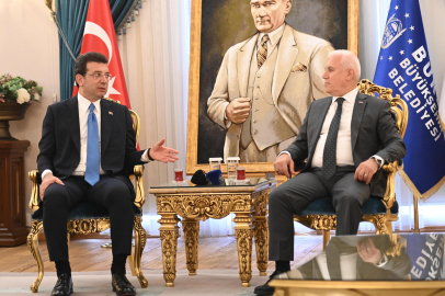 Ekrem İmamoğlu, Başkan Bozbey'i ziyaret etti