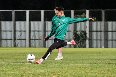 Bursaspor kupa maçı hazırlıklarını tamamlandı
