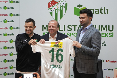 Bursaspor stadına Matlı sponsor oldu