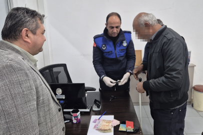 Gemlik'te zabıtadan görme engelli dilenci operasyonu