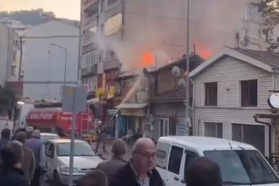 Mudanya’da tek katlı dükkan yandı