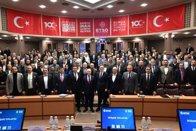 BTSO Başkan Bozbey'i ağırladı