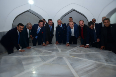 Tarihi Yenişehir Çarşı Hamamı törenle hizmete açıldı