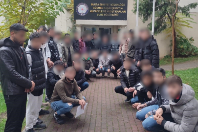  Kaçak göçmen operasyonunda 34 kişi yakalandı