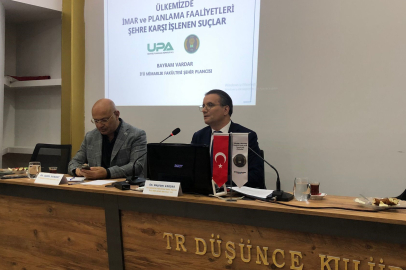 Vardar: "İmar barışı, tabiat kurallarına meydan okumadır"