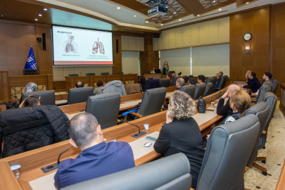 Belediye personeli sigaranın zararları hakkında bilgilendirildi