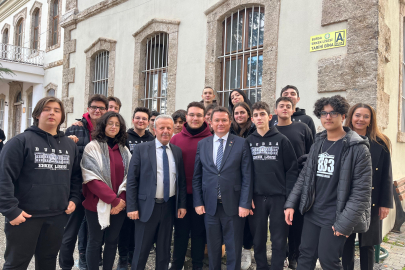Başkan Aydın’dan Erkek Lisesi ziyareti