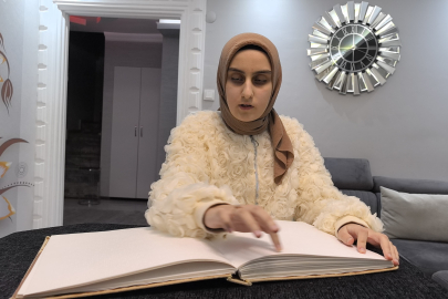 Görme engelli hafız, belgesini Erdoğan'dan almak istiyor