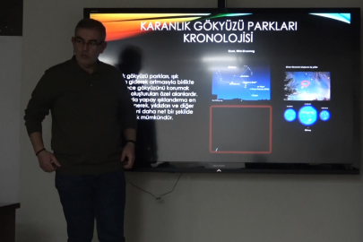 Bursa'da "Karanlık Gökyüzü Parkları" semineri