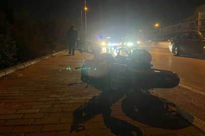 Bursa'da feci motosiklet kazası