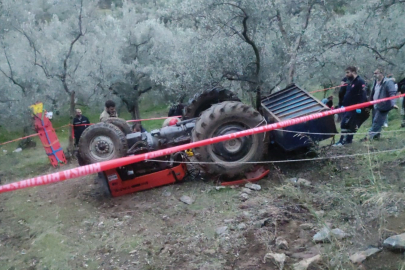 Orhangazi'de traktörün altında kalan adam vefat etti