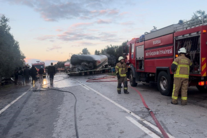 Tanker kazasında ağır yaralanan vatandaş da hayatını kaybetti