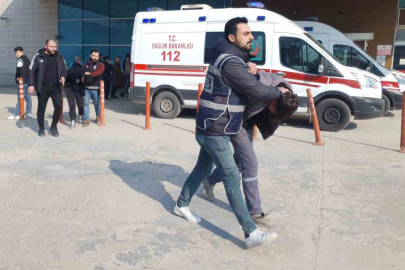 ‘Dur’ ihtarına uymayıp polise çarptı