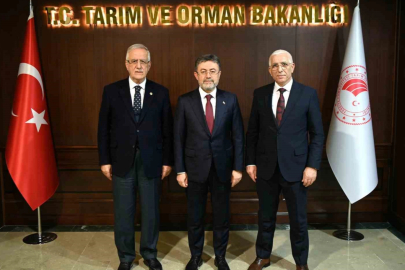 Marmarabirlik Bakan Yumaklı’yı ziyaret etti