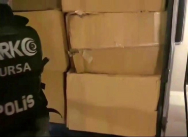 Bursa’da narkotik polisinden rekor...600 bin hap ele geçirildi