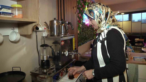 Bursa’da kadınlara özel kahvehane