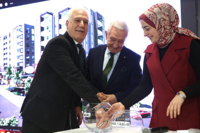 Yiğitler Kentsel Dönüşüm Projesi’nde kura heyecanı
