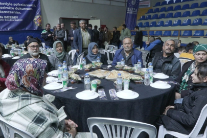 İftar sofraları Büyükorhan’da kuruldu