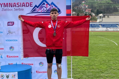 Bursalı Milli atletten dünya üçüncülüğü