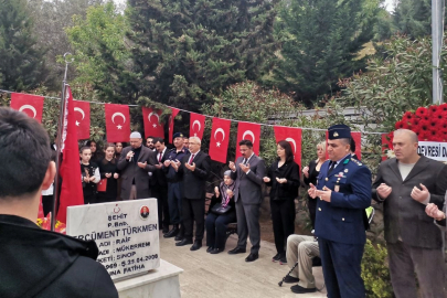 Şehit Binbaşı Ercüment Türkmen dualarla anıldı