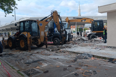 Bursa Terminali’nde altyapı çalışmaları hızlandı