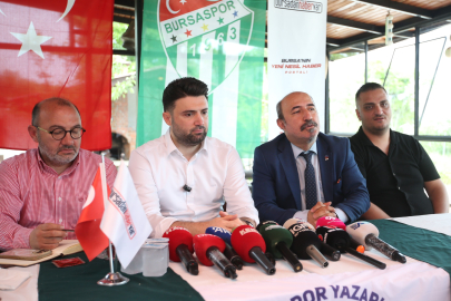 Bursaspor Başkanı Enes Çelik: "Transferde titiz bir çalışma yürütüyoruz"