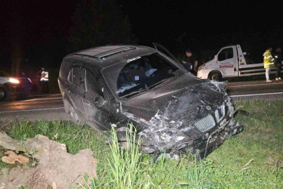 Otomobil ile cip çarpıştı, 3 kişi öldü