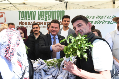 Osmangazi Belediyesi’nden ücretsiz fide dağıtımı